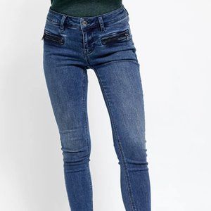 Free People 'Jet' Low Rise Skinny
